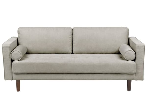 Sofasæt Taupe Stof 4 Personers Sofagruppe 3 1 Sofa og Lænestol Sæt Design Stue Indretning