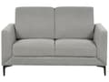 Miniatyrbild 8 av 11: Soffgrupp Grå Polyestertyg Klädsel 3 + 2 + 1 Sits Loveseat Soffa Fåtölj Vardagsrum Möbler