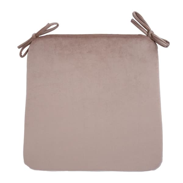 Sæt med 2 produkter. Hynde VELVET 2, til stol 39x39cm, beige