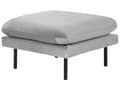 Miniatyrbillede 10 af 11: Sofasæt Grå Velour 5 Personers Sofagruppe Moderne Design Stue Indretning Sofa og Lænestol Sæt Fodskammel