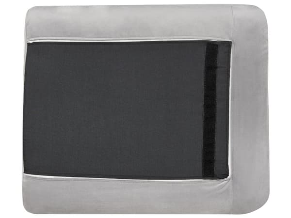 Sofasæt Grå Velour 4 Personers Sofagruppe Moderne Design Stue Indretning Sofa og Lænestol Sæt