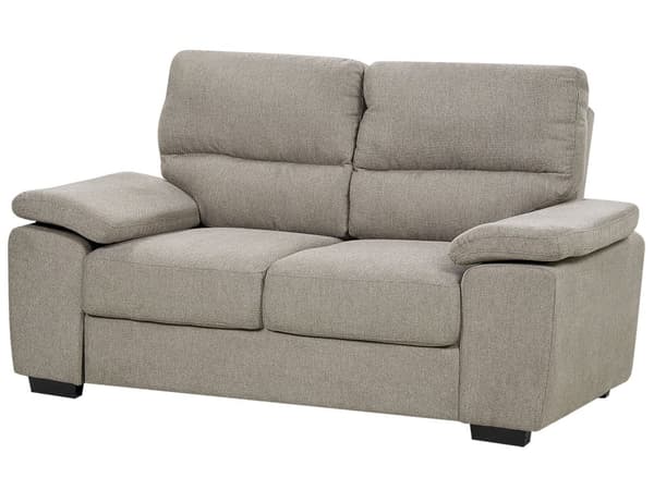 Sofasæt Lysebrun stof 3 og 2 Personers Sofagruppe Klassisk Retro Designsofa til Stue Indretning Sofa