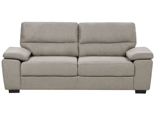 Sofasæt Lysebrun stof 3 og 2 Personers Sofagruppe Klassisk Retro Designsofa til Stue Indretning Sofa
