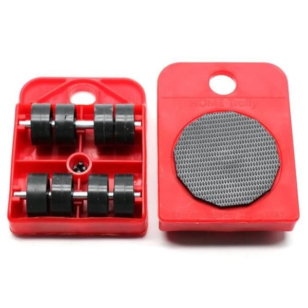 Portable Mover - Ej specificerat - 5-delat bärset - Röd - A3stål + ABS - 1,1 kg
