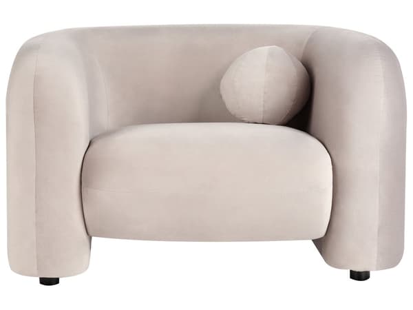 Soffgrupp 4-sits Gråbeige Sammet Soffa 3-sits + Fåtölj med Prydnadskuddar Retro Glam Art Déco Vardagsrum