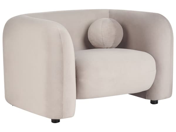 Soffgrupp 4-sits Gråbeige Sammet Soffa 3-sits + Fåtölj med Prydnadskuddar Retro Glam Art Déco Vardagsrum