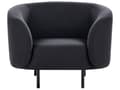 Miniatyrbillede 5 af 11: Sofasæt Sort Polyester 6 Personers Sofagruppe Design Stue Indretning