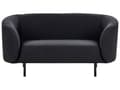 Miniatyrbillede 8 af 11: Sofasæt Sort Polyester 6 Personers Sofagruppe Design Stue Indretning