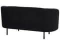 Miniatyrbillede 9 af 11: Sofasæt Sort Polyester 6 Personers Sofagruppe Design Stue Indretning