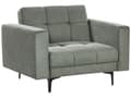 Miniatyrbillede 6 af 11: Sofasæt Grøn Polyester 5 Personers Sofagruppe med Lænestole Splitback Sovefunktion Stue Indretning