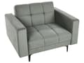 Miniatyrbillede 10 af 11: Sofasæt Grøn Polyester 5 Personers Sofagruppe med Lænestole Splitback Sovefunktion Stue Indretning