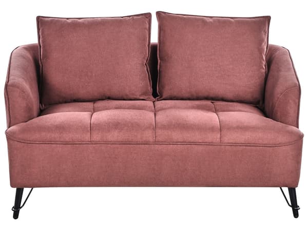 Sofasæt Rød Boucle 3 2 Personers Sofagruppe til Stue Indretning Moderne Siddemøbler