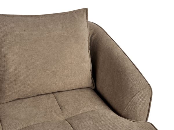 Sofasæt Brun Polyester 3 2 Personers Sofagruppe til Stue Indretning Moderne Siddemøbler
