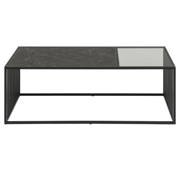 Salongbord STRINGTON 120x60xH40cm, sort