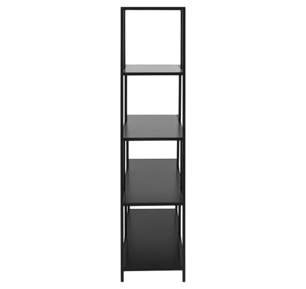 Shelf SEAFORD 135x35xH150cm, black