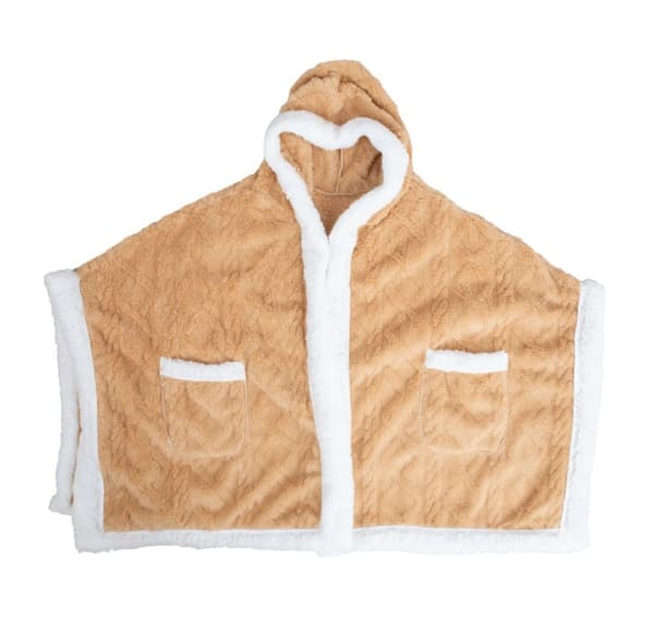 Rutet med hette MONNA beige