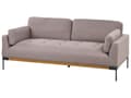 Miniatyrbillede 5 af 11: Sofasæt Taupe Polyester 6 Personers Sofagruppe Design Stue Indretning