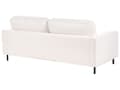 Miniatyrbillede 7 af 11: Sofasæt hvid polyester boucle 3 + 1 sofa lænestol stue soveværelse sæt