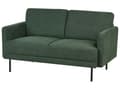 Miniatyrbillede 6 af 11: Sofasæt Grøn 3 Personers Sofagruppe med Sofa og Lænestol Klassisk Minimalistisk Siddemøbler