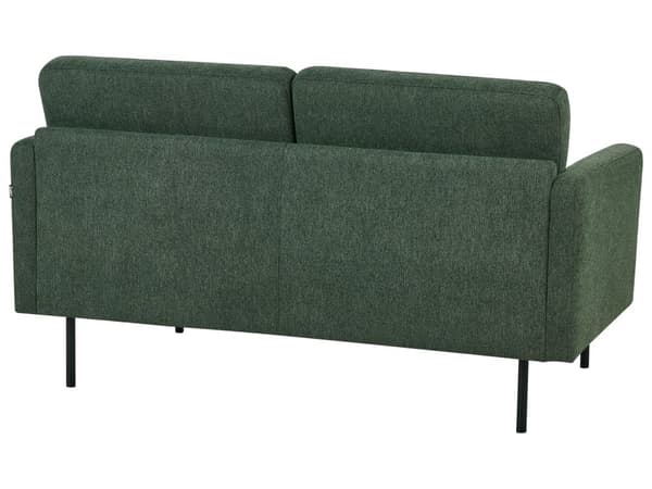 Sofasæt Grøn 3 Personers Sofagruppe med Sofa og Lænestol Klassisk Minimalistisk Siddemøbler