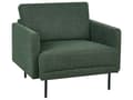 Miniatyrbillede 8 af 11: Sofasæt Grøn 3 Personers Sofagruppe med Sofa og Lænestol Klassisk Minimalistisk Siddemøbler