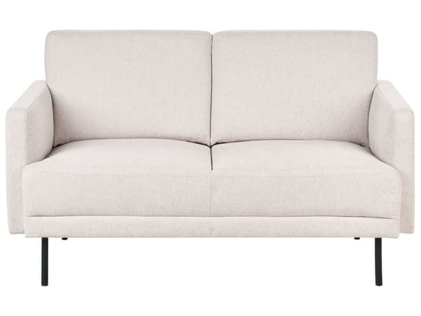 Sofasæt Lys Beige 3 Personers Sofagruppe med Sofa og Lænestol Klassisk Minimalistisk Siddemøbler