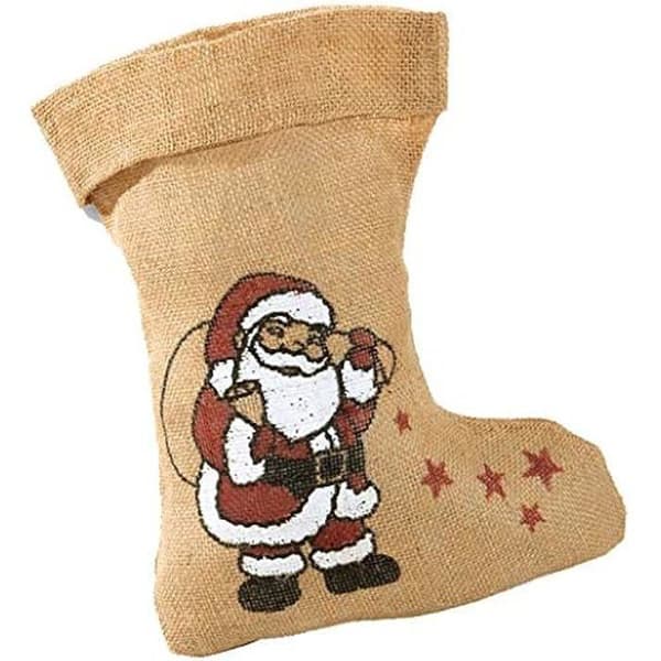 Jutepåse - BAKER ROSS - Folia - Jul - 200 x 330 mm - Brun - Naturliga fibrer