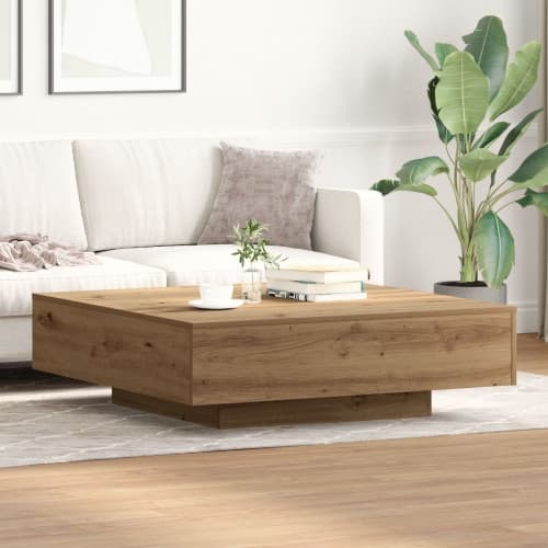 Soffbord Artisan i Ek 100x100x31 cm av Konstruerat Trä