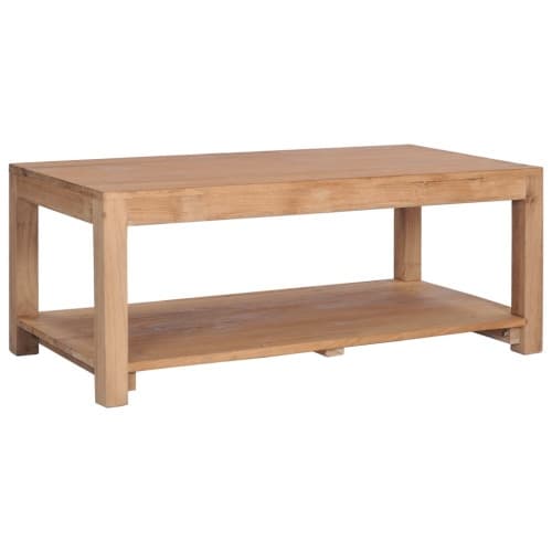 Soffbord 100x50x40 cm massiv teak