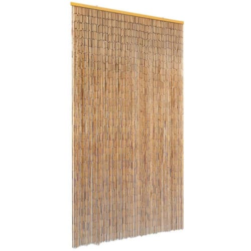 Dörrdraperi i bambu 100x200 cm