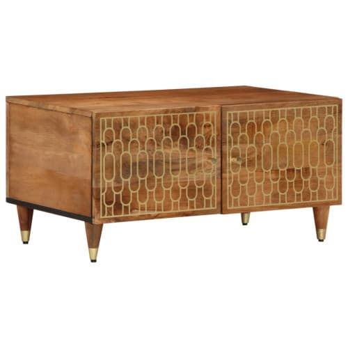 Soffbord 80x50x40 cm massivt mangoträ