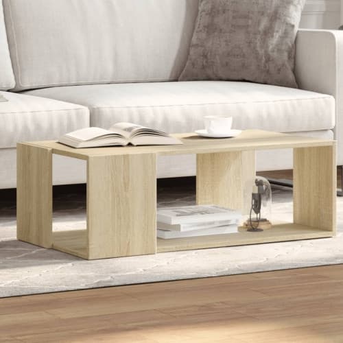Soffbord sonoma-ek 89,5x48x30 cm konstruerat trä