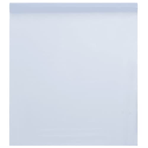 Fönsterfilm statisk frostad transparent vit 90x1000 cm PVC