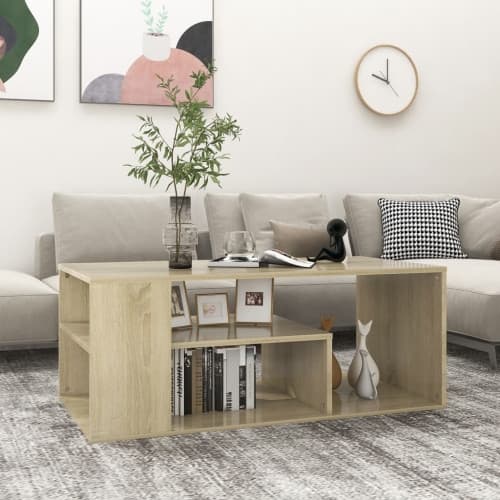 Soffbord Sonoma ek 100x50x40 cm konstruerat trä