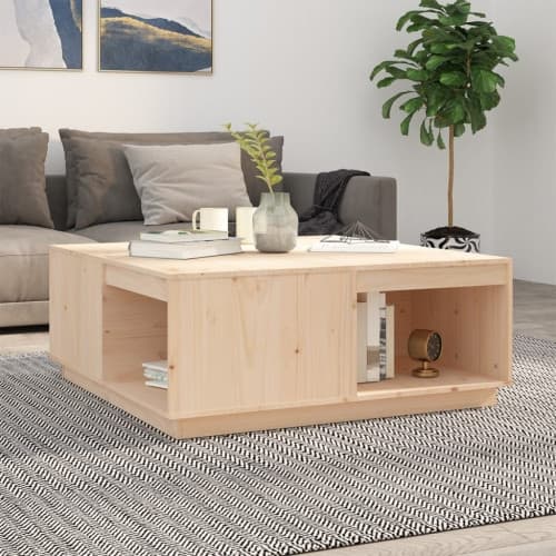 Soffbord 100x101x40,5 cm massiv furu