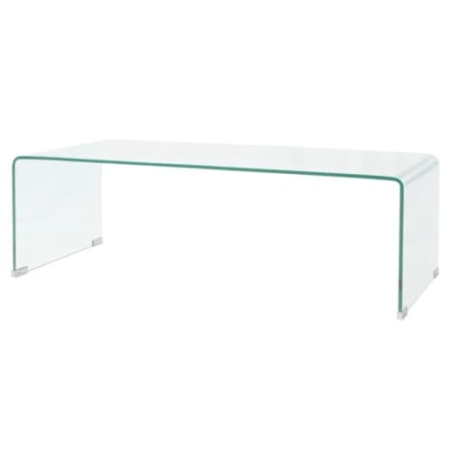 Soffbord i härdat glas 98x45x30 cm
