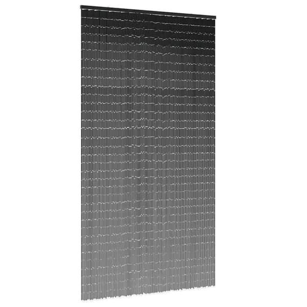 Insektsdörrgardin mörkgrå 120x220 cm bambu