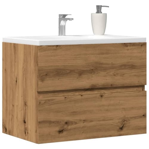 Badrumsskåp artisan ek 60x38,5x45 cm konstruerat trä