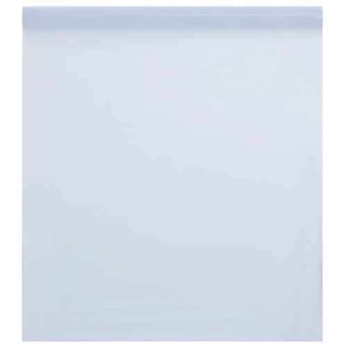 Fönsterfilm statisk frostad transparent vit 90x2000 cm PVC