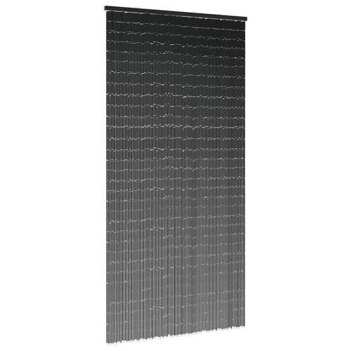 Insektsdörrgardin mörkgrå 100x220 cm bambu