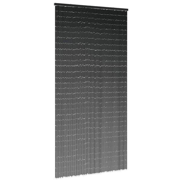 Insektsdörrgardin mörkgrå 100x220 cm bambu