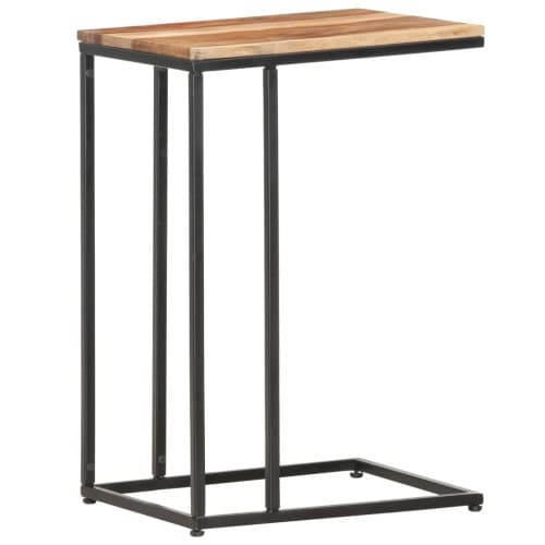 Sidobord 35x45x65 cm massivt trä