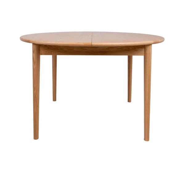 Ruokapöytä TROYES D120+40xH75cm, tammi