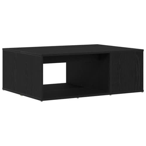 Soffbord svart ek 90x67x33 cm konstruerat trä