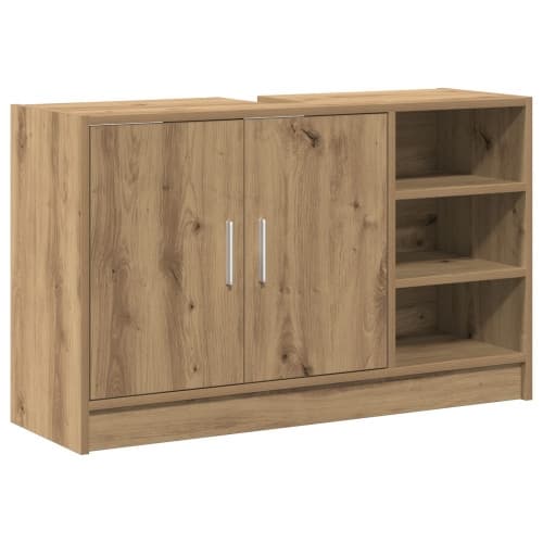 handfatsskåp Artisan ek 90x29x55 cm Konstruerat trä