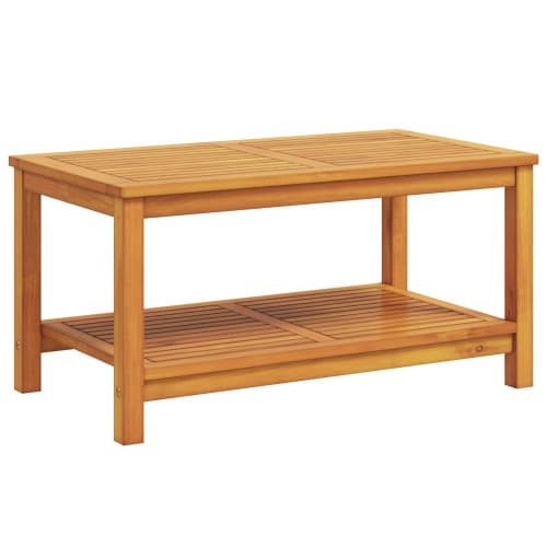 Kaffe Bord 110x55x45 cm Massivt Akaciaträ