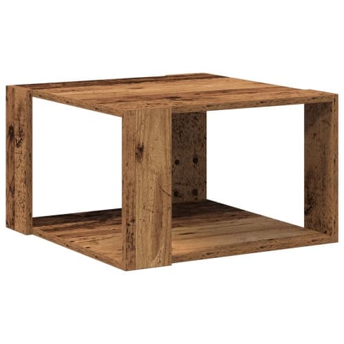 Kaffeebord Gamla trä 51.5x51.5x30 cm Trä