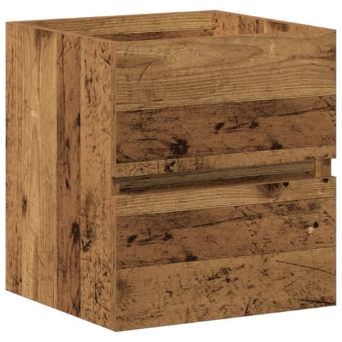 Tvättställsskåp Gammal Trä 41x38.5x45 cm Konstruerat Trä