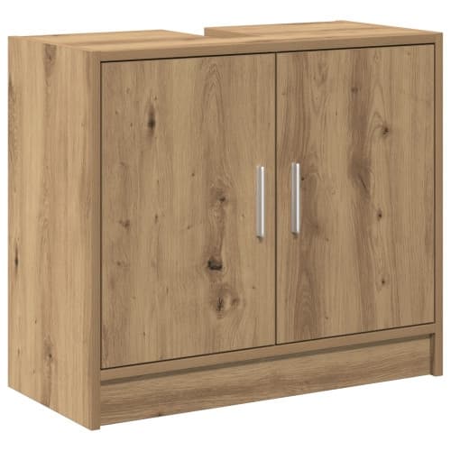 handfatsskåp Artisan ek 63x29x55 cm Konstruerat trä