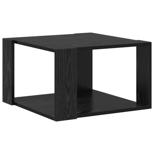 Kaffeebord Svart ek 51,5x51,5x30 cm Konstruerat trä
